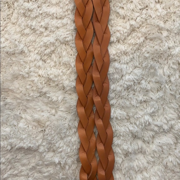 Express Tan Braided Belt - Picture 3 of 4